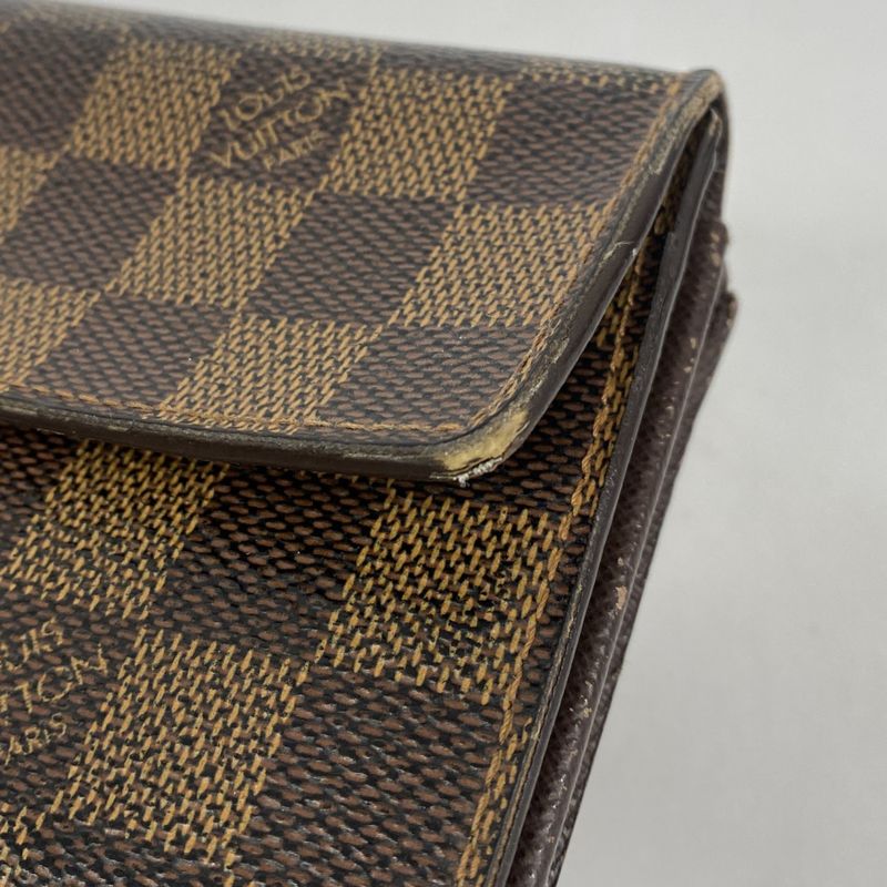 Louis Vuitton Wallet Damier Pochette Porte Monnaie Cles Ebene Evene