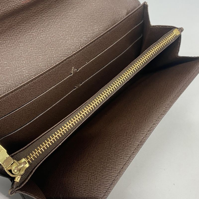 Louis Vuitton Wallet Damier Pochette Porte Monnaie Cles Ebene Evene