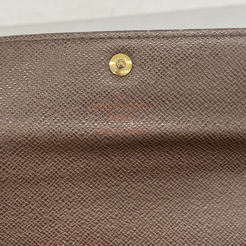 Louis Vuitton Wallet Damier Pochette Porte Monnaie Cles Ebene Evene