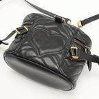 Gucci Vanity Backpack Leather Black