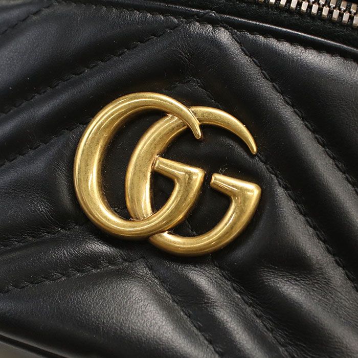 Gucci Vanity Backpack Leather Black