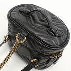 Gucci Vanity Backpack Leather Black
