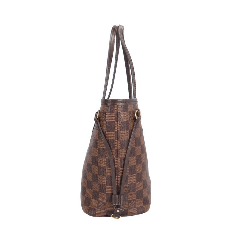 Louis Vuitton Neverfull PM Damier Tote Canvas Brown Neverfull Pm