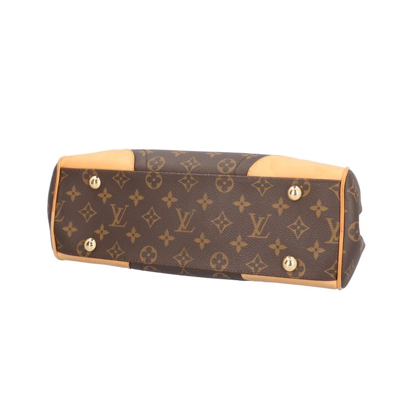 Louis Vuitton Beverly MM Monogram Shoulder Bag Canvas Brown Beverly Mm