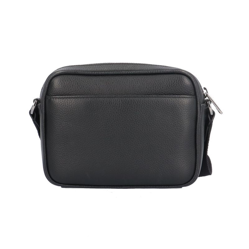 Dior Zip Messenger Bag Mini Blue Leather Beige Black