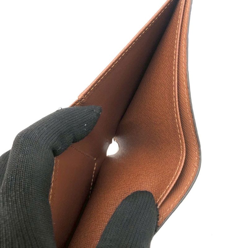 Louis Vuitton Portefeuille Marco Bifold Wallet Monogram Brown