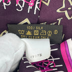 Louis Vuitton Scarf Bandeau Monogram Gradient Purple
