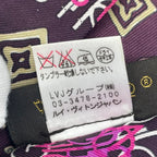 Louis Vuitton Scarf Bandeau Monogram Gradient Purple