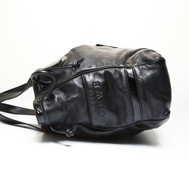 Loewe Tote Leather Patent Anagram