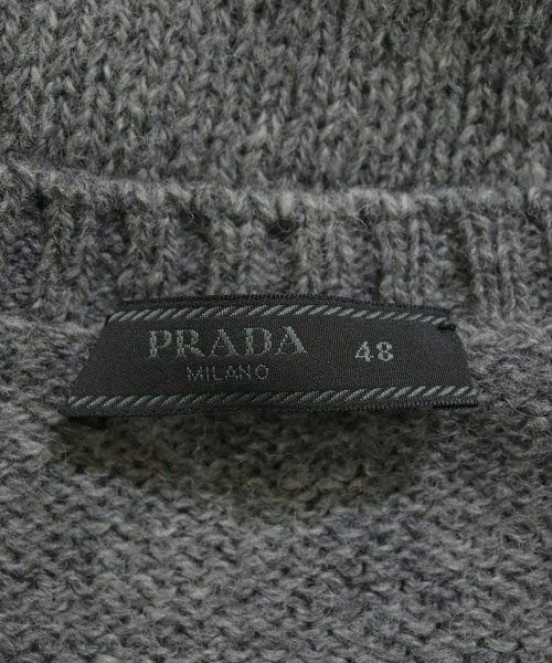 Prada Knit Sweater Gray 48