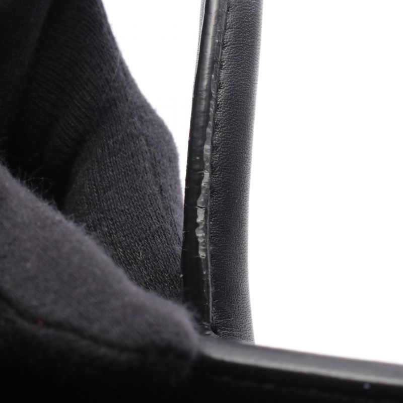 Saint Laurent Paris Handbag Sac de Jour Baby Star Studded Black Silver Leather