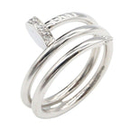 Cartier Ring Juste Un Clou Diamond 18K White Gold