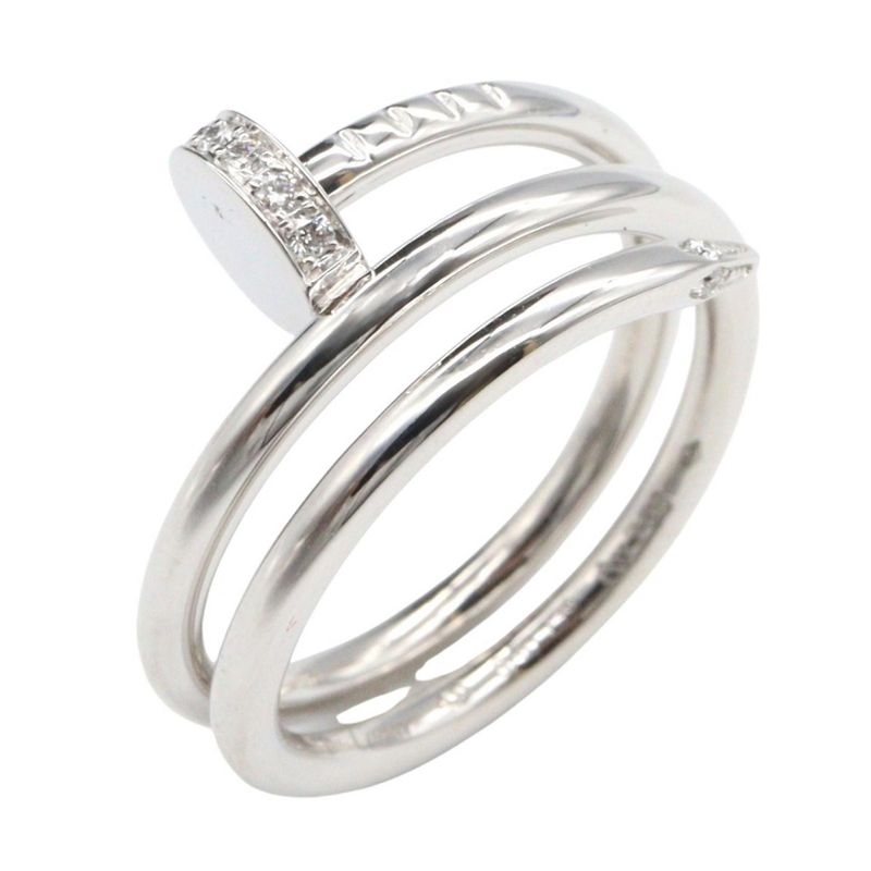 Cartier Ring Juste Un Clou Diamond 18K White Gold