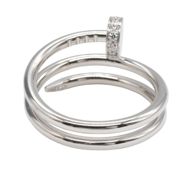 Cartier Ring Juste Un Clou Diamond 18K White Gold