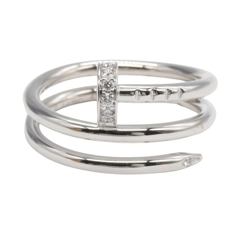 Cartier Ring Juste Un Clou Diamond 18K White Gold