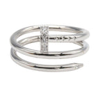 Cartier Ring Juste Un Clou Diamond 18K White Gold