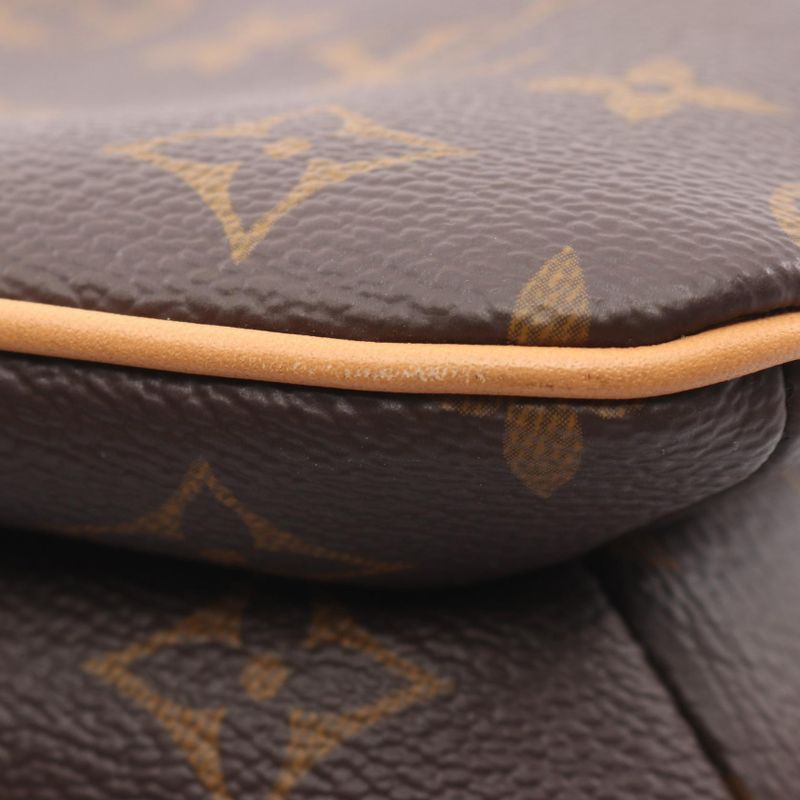 Louis Vuitton Shoulder Bag Pochette Riv Canvas Leather