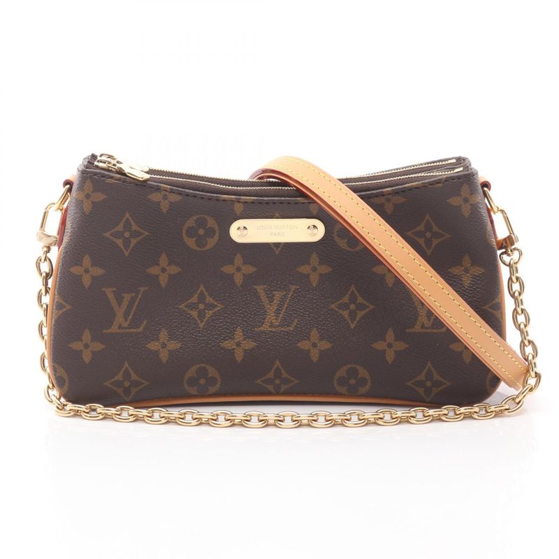 Louis Vuitton Shoulder Bag Pochette Riv Canvas Leather