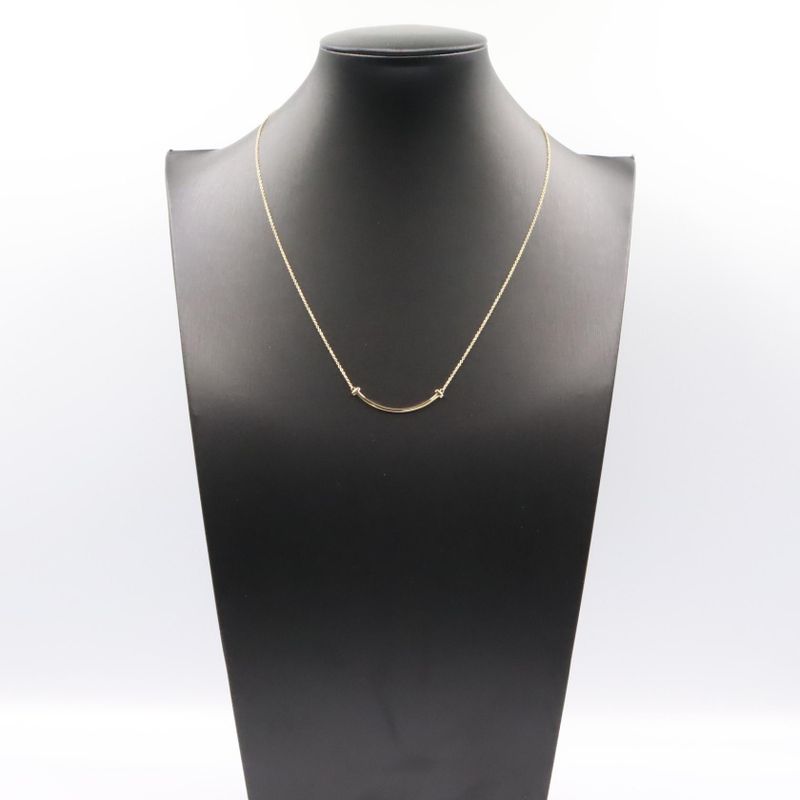 Tiffany & Co Necklace T Smile Small 40