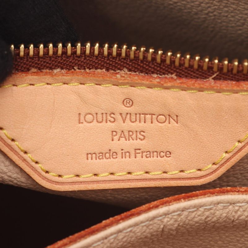 Louis Vuitton Handbag Bucket PM Canvas Leather