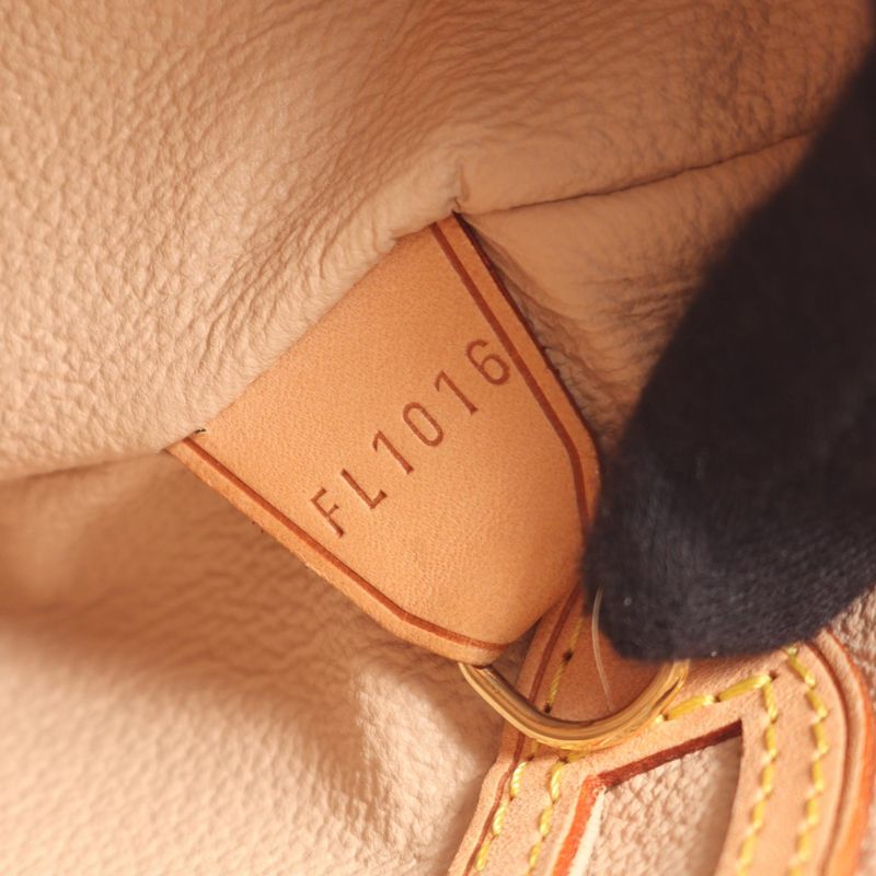 Louis Vuitton Handbag Bucket PM Canvas Leather