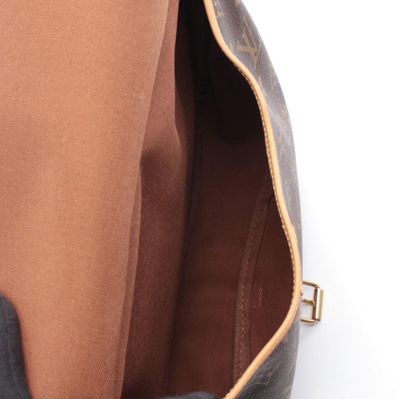 Louis Vuitton Shoulder Bag Saumur 30 Canvas Leather