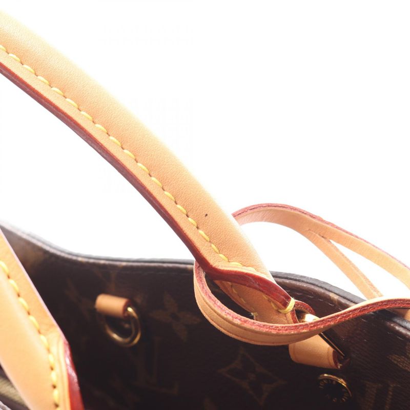 Louis Vuitton Handbag Montaigne MM Canvas Leather
