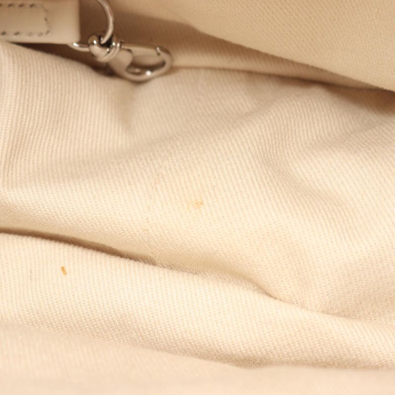 Chanel Tote Quilted Red Leather CC Logo Chainto