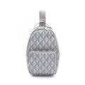 Dior Waist Bag Rider Mini CD Diamond Gray Canvas White