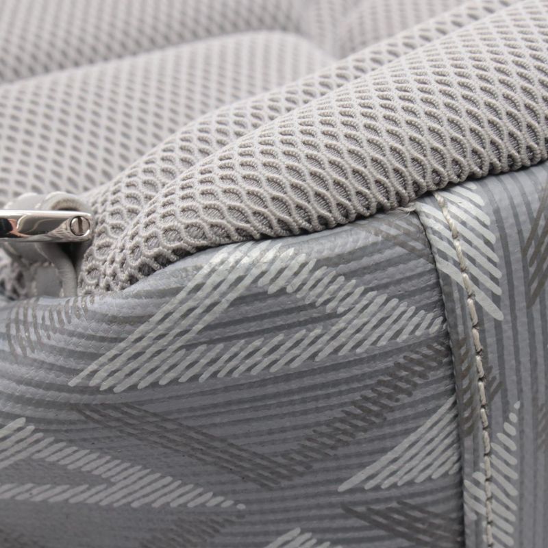 Dior Waist Bag Rider Mini CD Diamond Gray Canvas White
