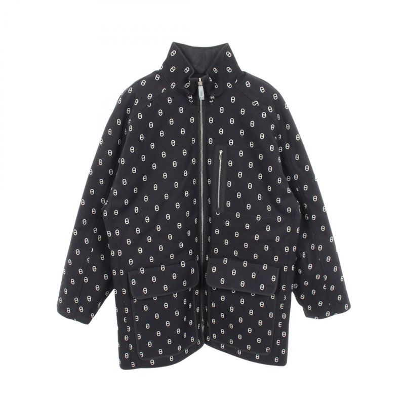 Hermes Chaine D'ancre Button Coat
