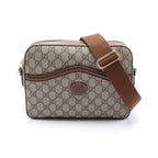 Gucci Shoulder Bag Interlocking GG Supreme Beige Brown