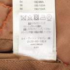Louis Vuitton Hooded Patet Denim Jacket Jackets Orange Brown
