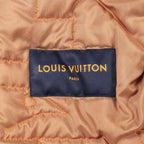 Louis Vuitton Hooded Patet Denim Jacket Jackets Orange Brown