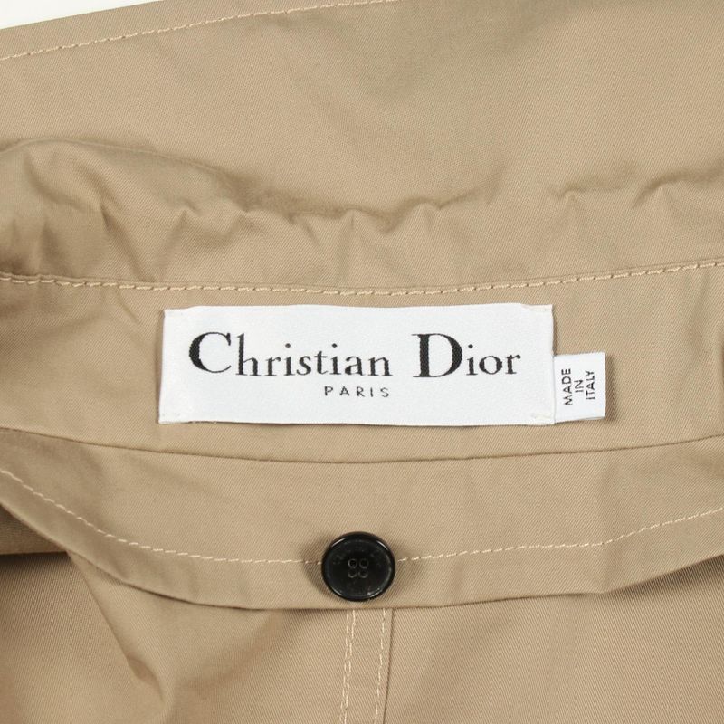Dior Trench Coat Macro Cannage