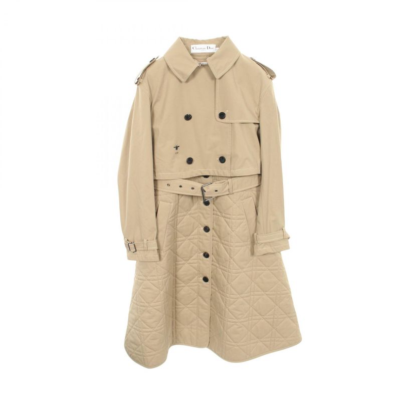 Dior Trench Coat Macro Cannage