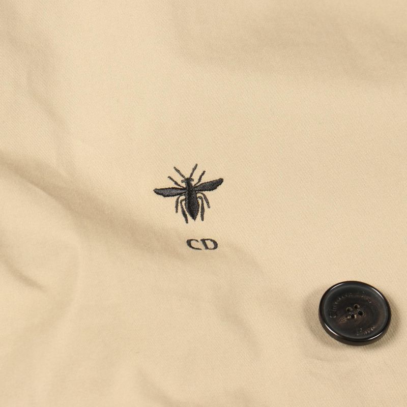 Dior Trench Coat Macro Cannage