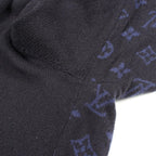 Louis Vuitton Knit Half and Monogram Cashmere Wool Sweater