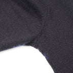 Louis Vuitton Knit Half and Monogram Cashmere Wool Sweater