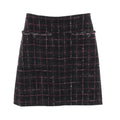 Chanel Skirt CC Logo Button Wool