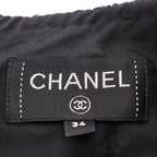 Chanel Skirt CC Logo Button Wool