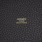 Hermes Handbag Picotin Lock PM Canvas Leather Canvas Navy