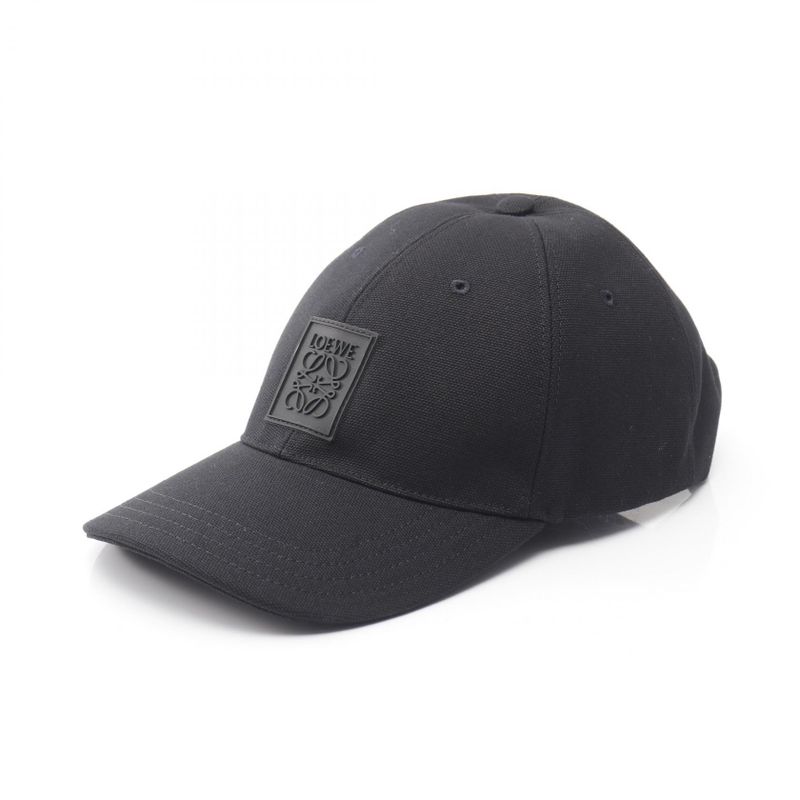 Loewe Cap Patch Anagram Black Cap