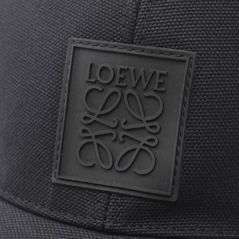Loewe Cap Patch Anagram Black Cap