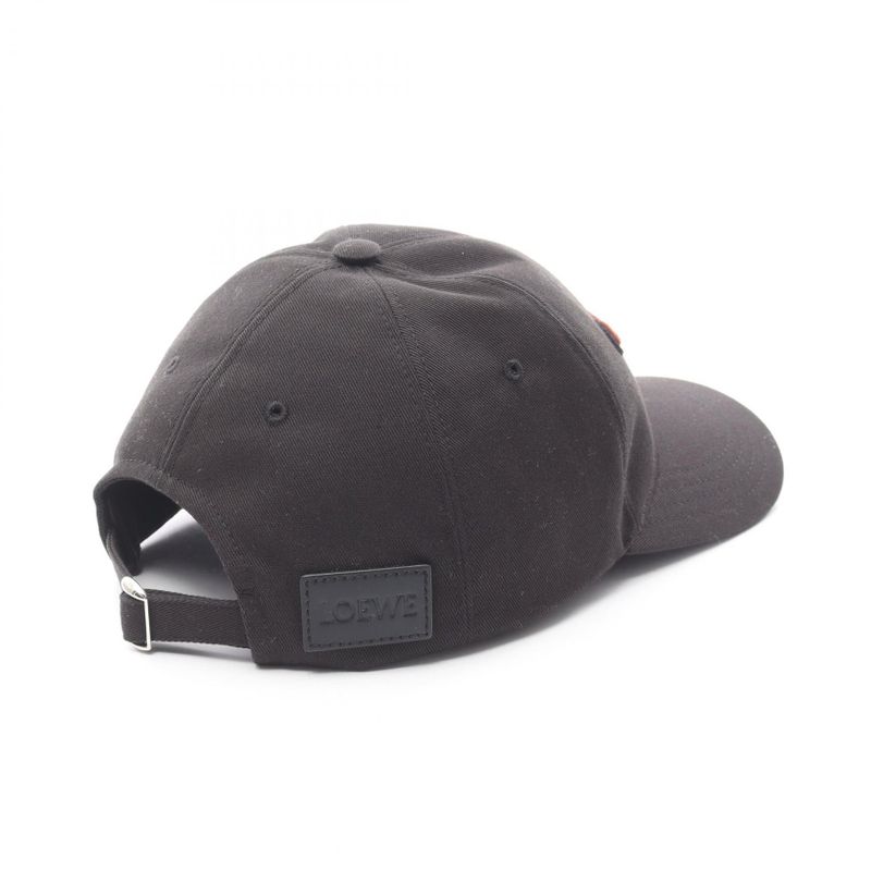 Loewe Cap L Patch Black Red Cap