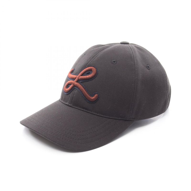 Loewe Cap L Patch Black Red Cap