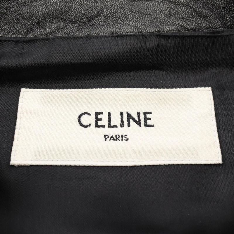 Celine Leather Jacket Lambskin