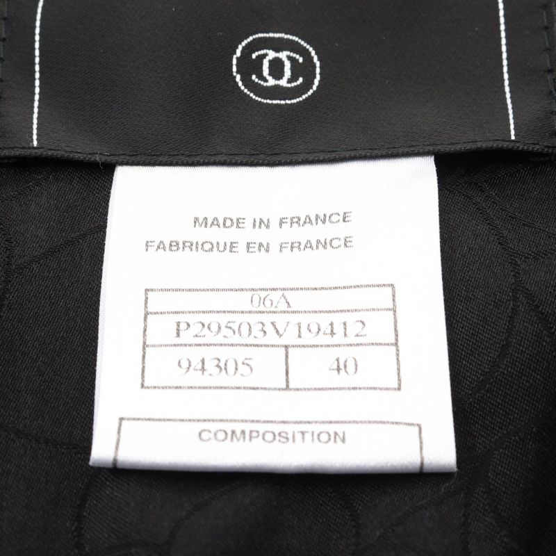 Chanel Tailored Jacket Wool
