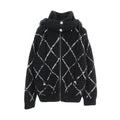 Chanel CC Logo Cashmere Silk Hoodie