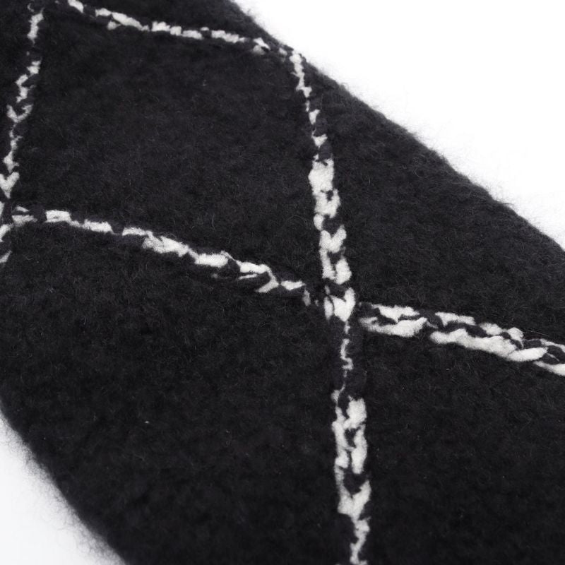 Chanel CC Logo Cashmere Silk Hoodie